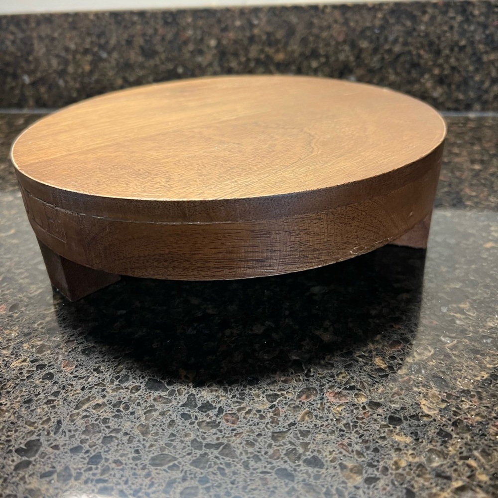 Wooden Cake Stand